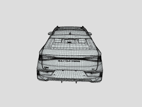 BYD E2 2019 3D 모델
