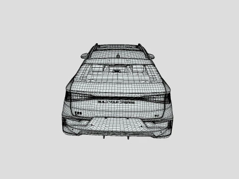 BYD E2 2019 3D Model