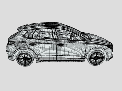 BYD E2 2019 3D 모델