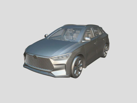 BYD E2 2019 3D Model