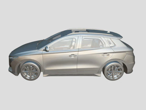 BYD E2 2019 3D Model