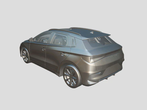 BYD E2 2019 3D Model