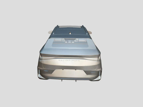 BYD E2 2019 3D Model