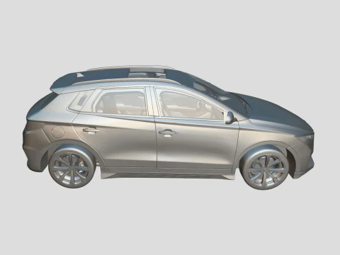 BYD E2 2019 3D Model