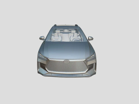 BYD E2 2019 3D Model