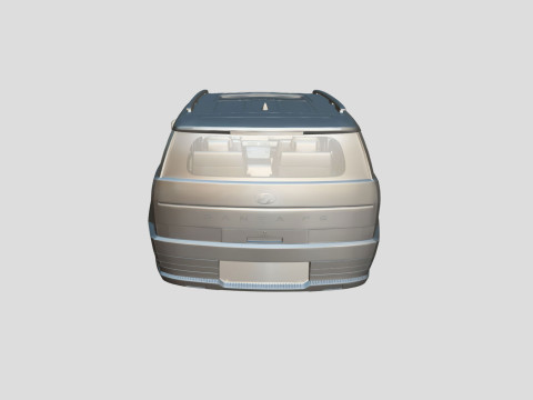 Hyundai Santa Fe 2024 3D Model