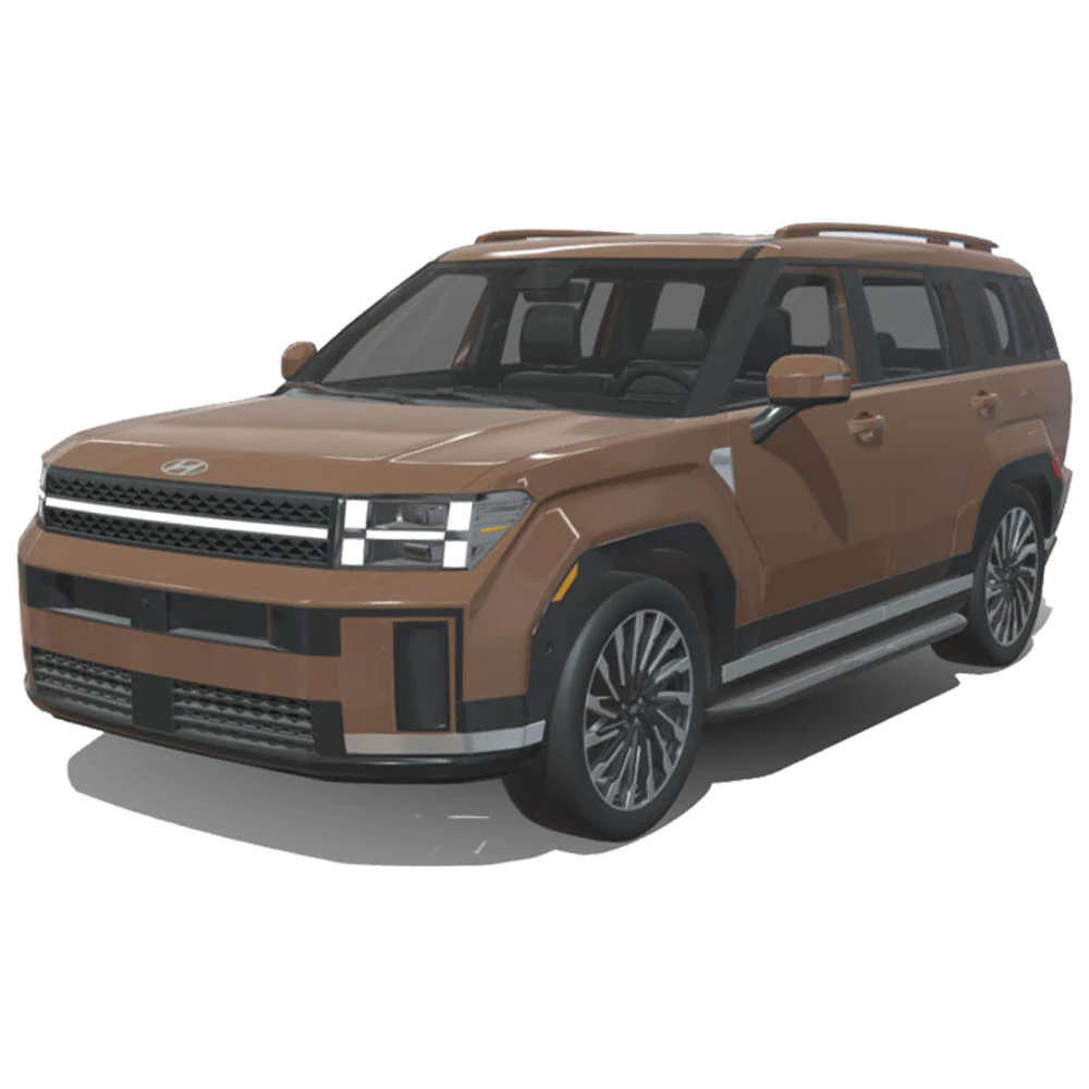 Hyundai Santa Fe 2024 3D Model .c4d .max .obj .3ds .fbx .stl .blend 
