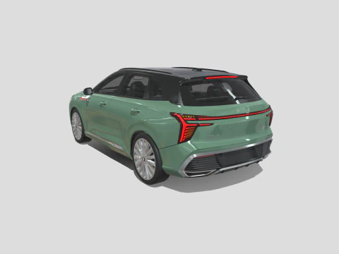 Hongqi H3 2024 3D Model
