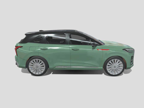 Hongqi H3 2024 3D Model