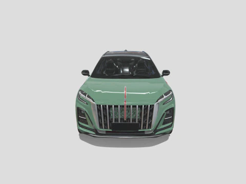 Hongqi H3 2024 3D Model