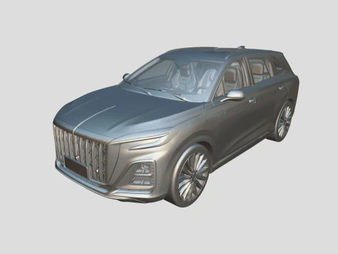 Hongqi H3 2024 3D Model