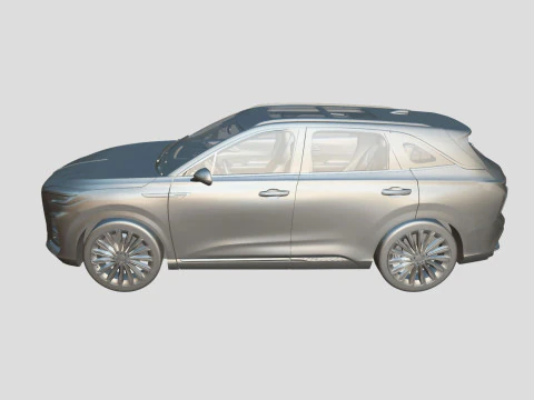 Hongqi H3 2024 3D Model