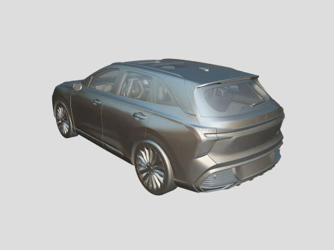 Hongqi H3 2024 3D Model
