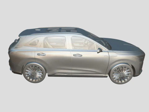Hongqi H3 2024 3D Model