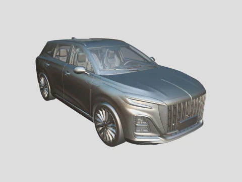 Hongqi H3 2024 3D Model