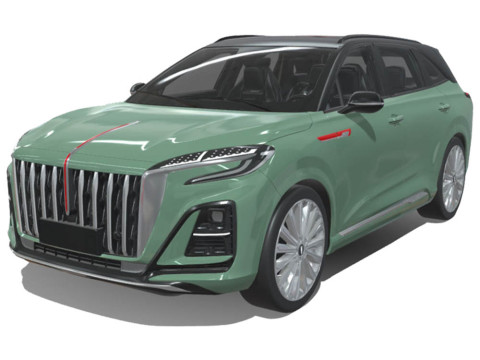 Hongqi H3 2024 3Dモデル