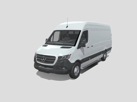 Mercedes-Benz Sprinter 2024 3D Модель