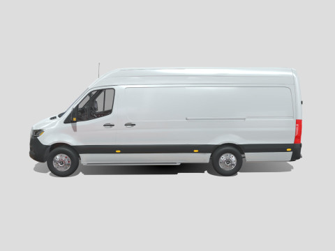 Mercedes-Benz Sprinter 2024 3D Модель