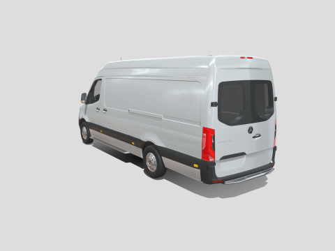 Mercedes-Benz Sprinter 2024 3D Модель