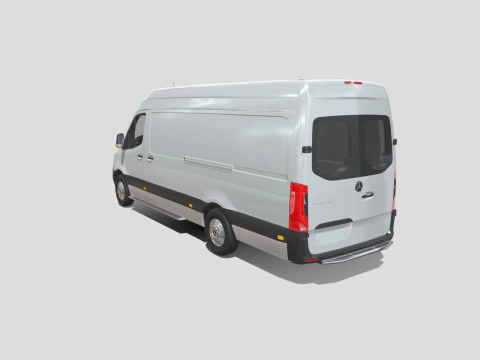 Mercedes-Benz Sprinter 2024 3D Model