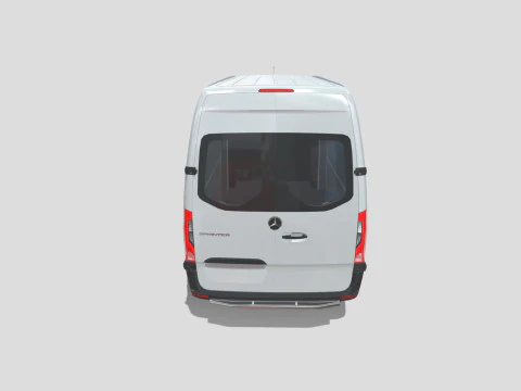 Mercedes-Benz Sprinter 2024 3D Model