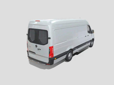 Mercedes-Benz Sprinter 2024 3D Model