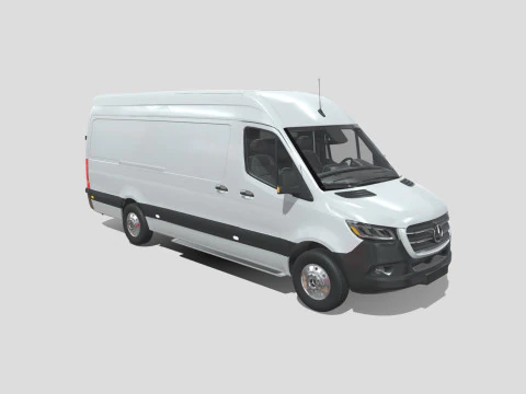 Mercedes-Benz Sprinter 2024 3D Model