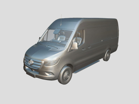 Mercedes-Benz Sprinter 2024 3D Модель