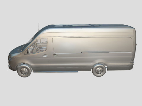 Mercedes-Benz Sprinter 2024 3D Модель
