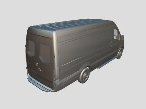 Mercedes-Benz Sprinter 2024 3D Модель