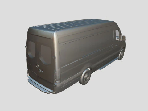 Mercedes-Benz Sprinter 2024 3D Model