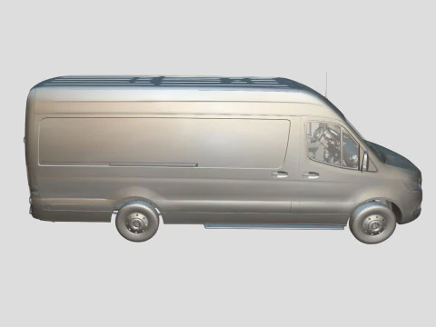 Mercedes-Benz Sprinter 2024 3D Model