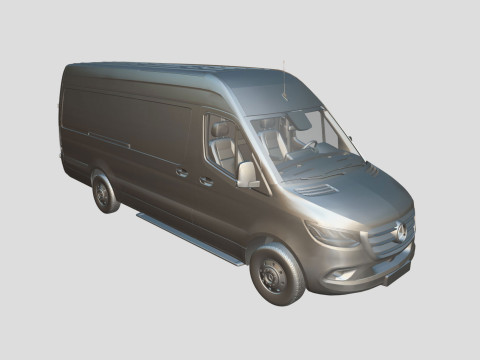 Mercedes-Benz Sprinter 2024 3D Модель