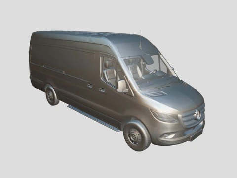 Mercedes-Benz Sprinter 2024 3D Model