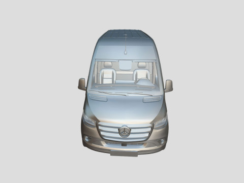 Mercedes-Benz Sprinter 2024 3D Модель
