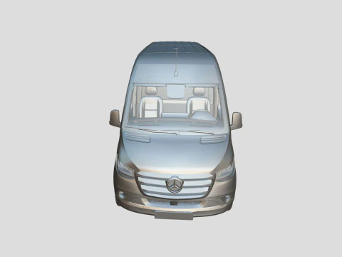 Mercedes-Benz Sprinter 2024 3D Model