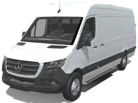 Mercedes-Benz Sprinter 2024 3D Model
