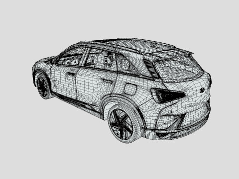 Hyundai Nexo 2024 Modelo 3D
