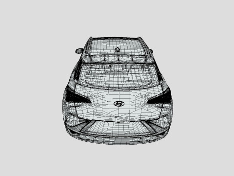 Hyundai Nexo 2024 Modelo 3D