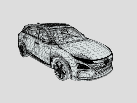 Hyundai Nexo 2024 Modelo 3D