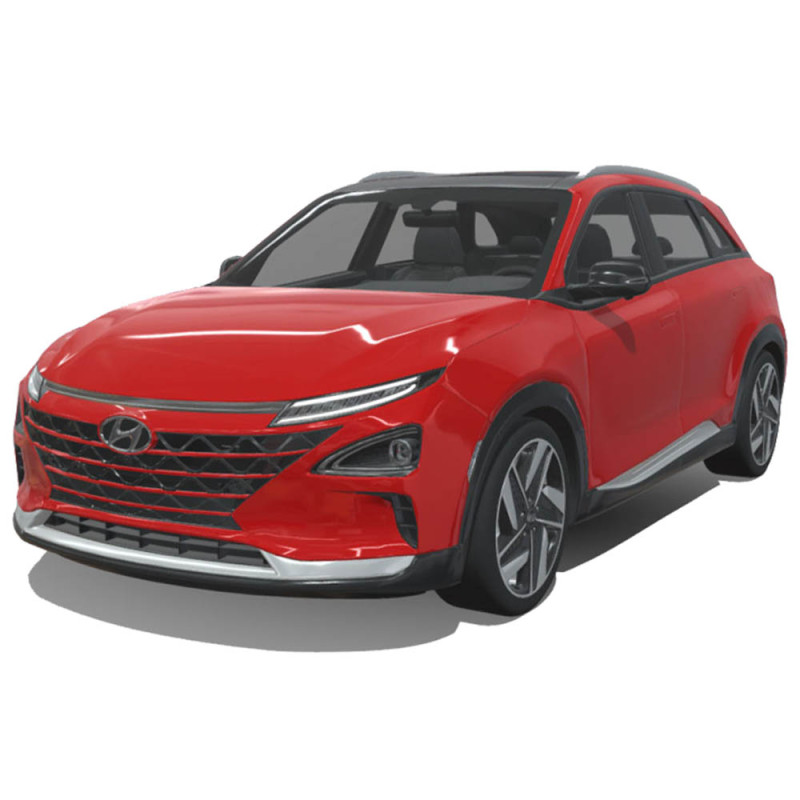 Hyundai Nexo 2024 Modelo 3D .c4d .max .obj .3ds .fbx .stl .blend