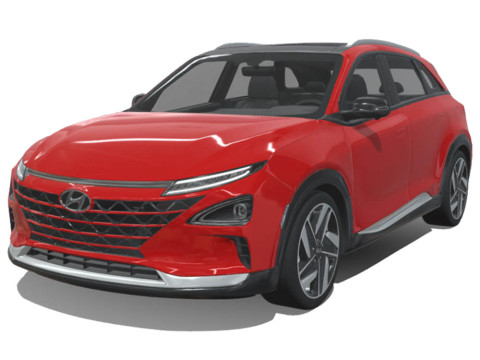 Hyundai Nexo 2024 3D Model
