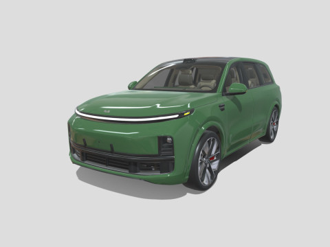 Li Xiang One L9 2024 3D Model