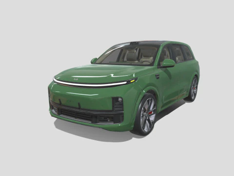 Li Xiang One L9 2024 3D Model