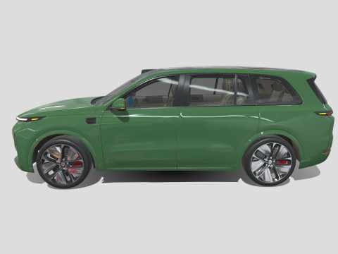 Li Xiang One L9 2024 3D Model