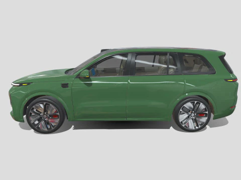 Li Xiang One L9 2024 3D Model