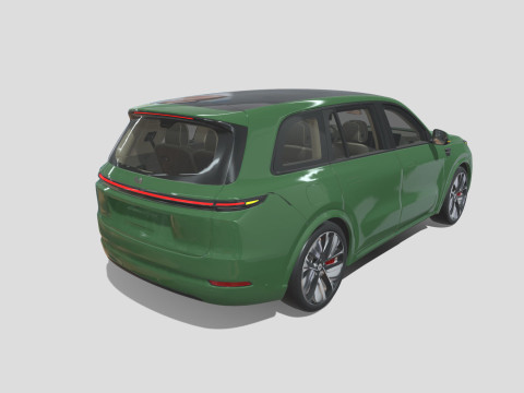 Li Xiang One L9 2024 3D Model