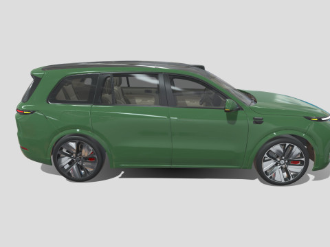 Li Xiang One L9 2024 3D Model