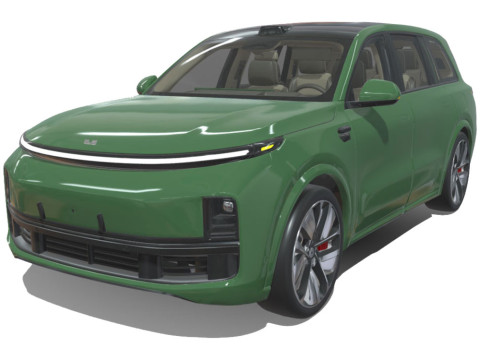 Li Xiang One L9 2024 Modello 3D