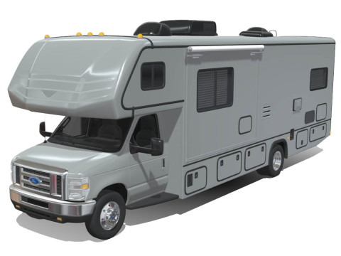 Motorhome E-Series 2025 3D Model